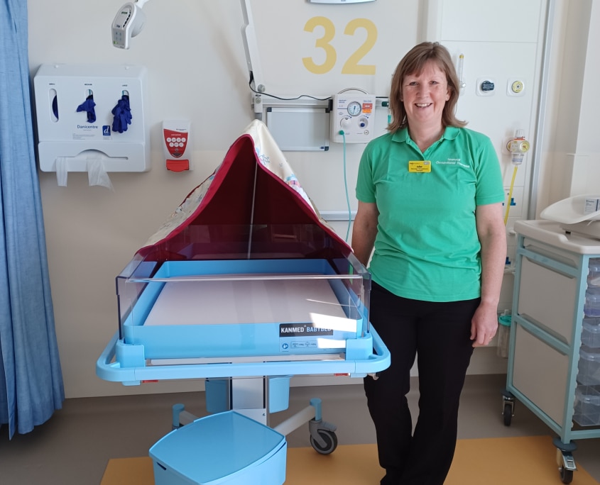 Kanmed BabyBed at Birmingham Hospital